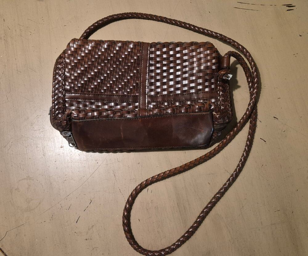 Vintage Leather Crossbody